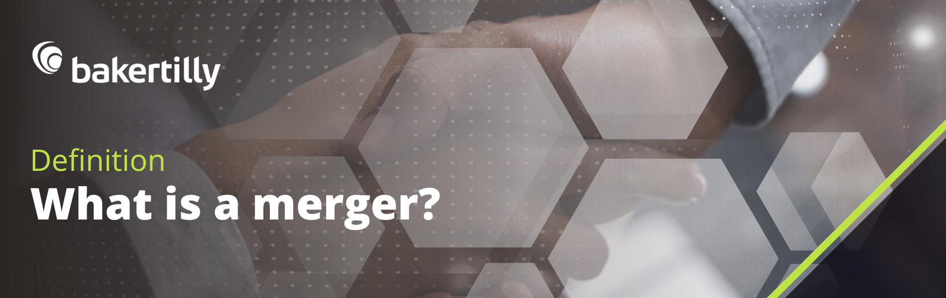 What is a merger?